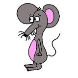 Mouse mice Pink Gray Coloring Pages for kindergarten preschool School Kids-Animal Coloring Sheets Coloring Pages for free