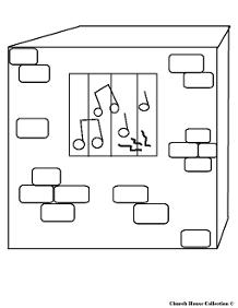 Paul and Silas Coloring Pages- Paul and Silas in jail coloring pages- Paul and Silas in Prison Coloring Pages- Acts 16:25 