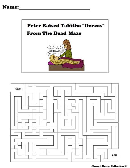 Peter Raised Tabitha 