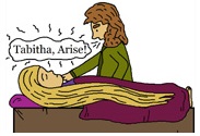 Peter Raised Tabitha 