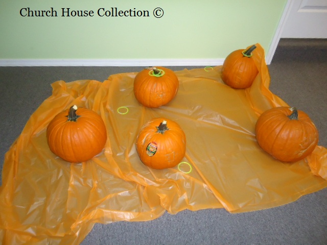 Fall Festival Pumpkin Ring Toss Game for Kids at Church by Church House Collection