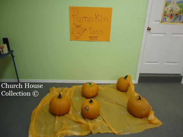 Pumpkin Toss Game For Fall Festival