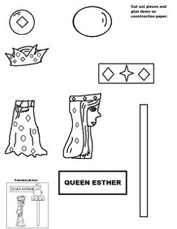 Queen Esther Activity Page