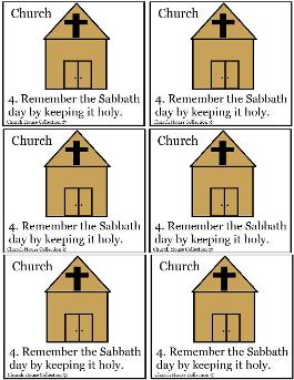 Remember The Sabbath Day To Keep It Holy Template