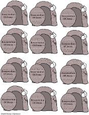 Resurrection Of Jesus Tomb Template