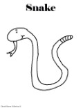 Snake Coloring Page- Animal Coloring Pages For Kids