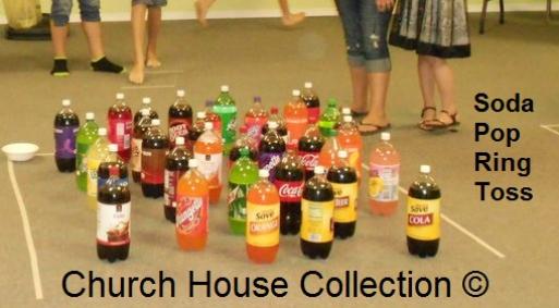 Soda Pop Ring Toss Game For Children's Church