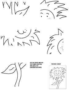 Spring Flower Activity Page