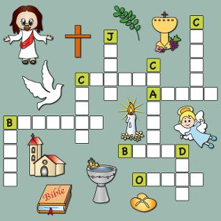 Sunday School Word Search Puzzles and Word Finds For Kids and Adults.