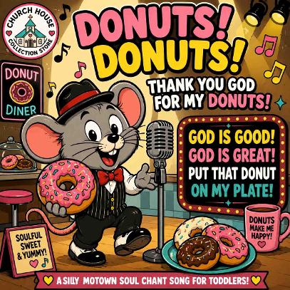 Thank You God For My Donuts Preschool Bible Sunday School Lesson