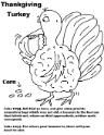 Thanksgiving Legend Coloring Page