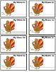 Thanksgiving Legend Turkey Name Tags