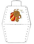 Thanksgiving Legend Turkey No Sew Pouch Template