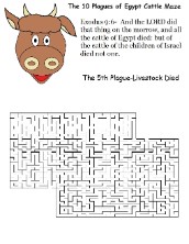 The 10 Plagues of Egypt Livestock Maze