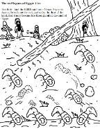  Egypt Plagues of Egypt Coloring Pages