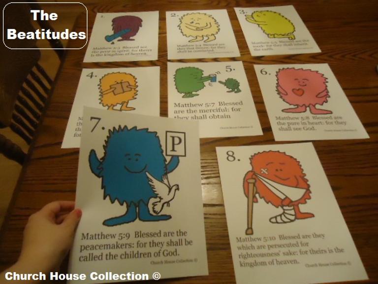 The Beatitudes Cards Printable