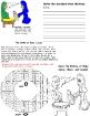 The birth of Jesus wild card activity sheet