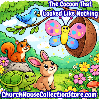 The Cocoon That Looked Like Nothing Spring Preschool Bible Sunday School Lesson