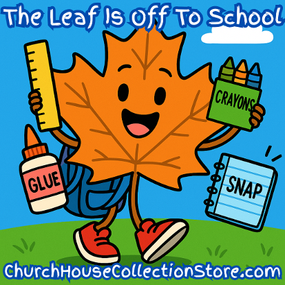 The Leaf Is Off To School Free Preschool Lesson Back To School