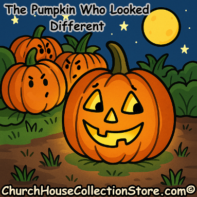 The Pumpkin Who Looked Different Preschool Bible Lesson by ChurchHouseCollectionStore.com