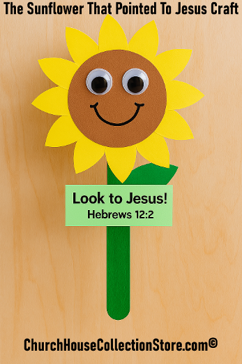 Sunflower Bible Craft