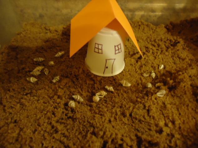 Parables of Jesus Object Lessons by Church House Collection Sunday School Lesson for Children's Church Rocks Sand and House With Plastic Containers Hands on Craft ideas