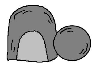 Easter Tomb Clipart