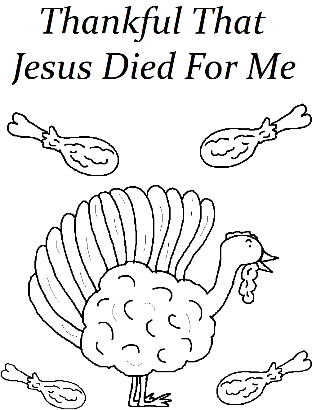 a sign that says thanksgiving coloring pages - photo #19