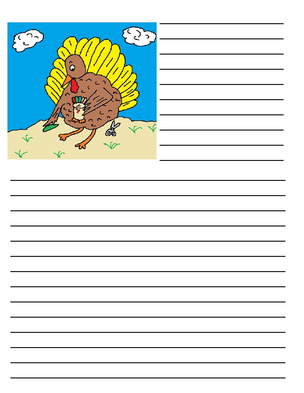 Fall writing paper template Fall writing paper template image