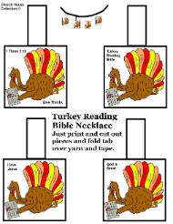 Turkey Necklace Craft