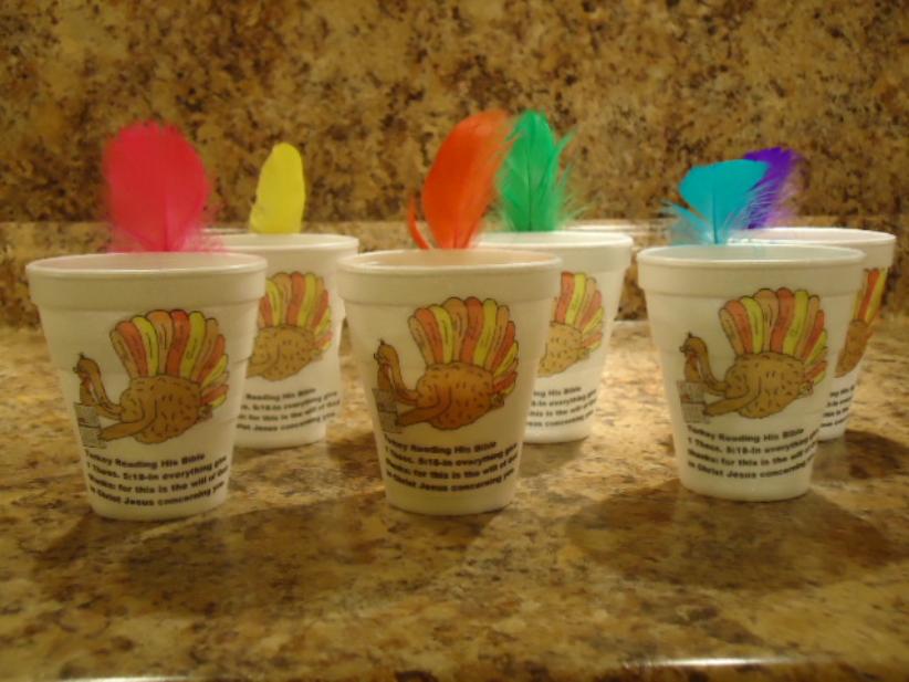 Thanksgiving Turkey Snacks For Sunday School