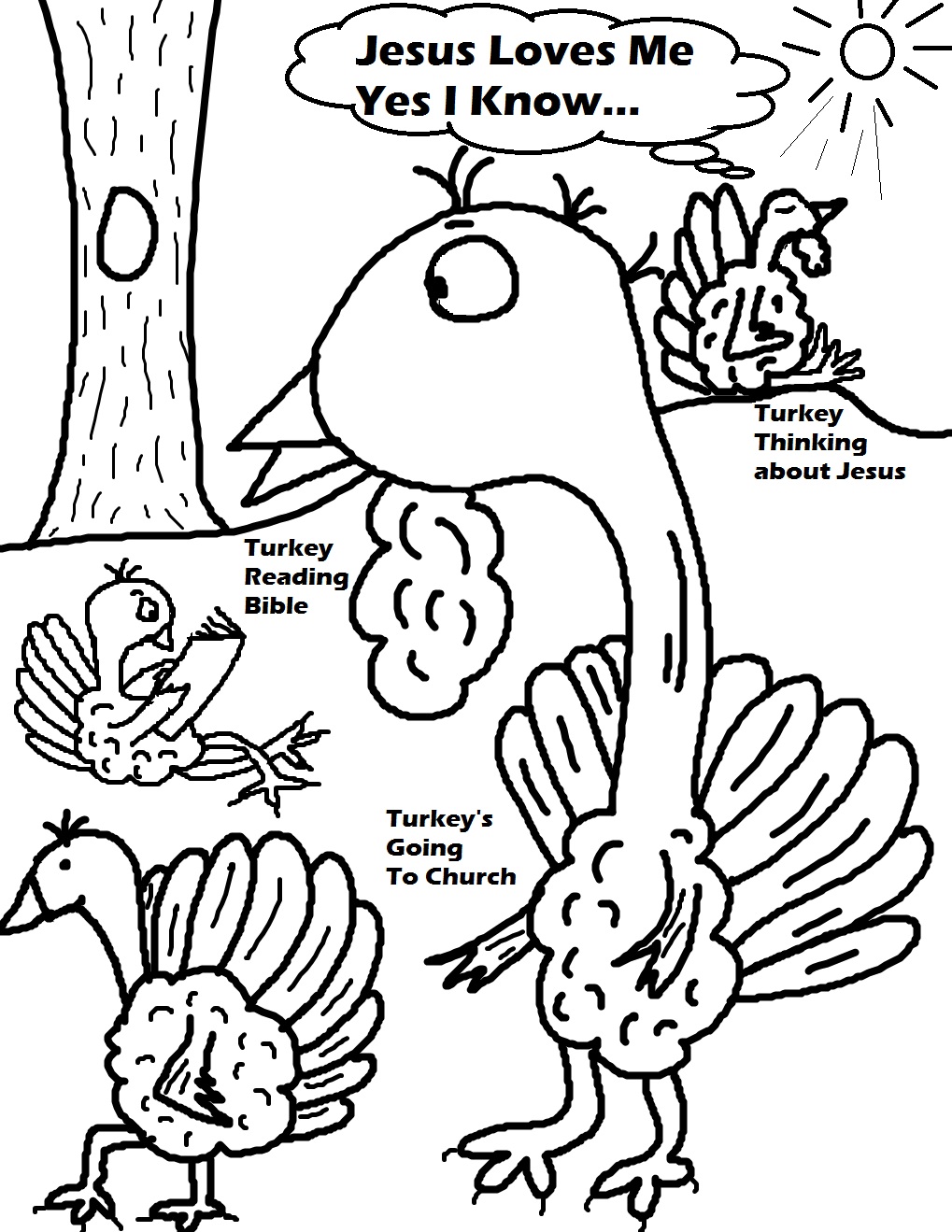thanksgiving coloring pages with bible verses - photo #17