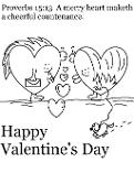 Valentine Heart Coloring Pages