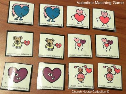 Valentine Matching Game