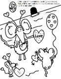 Valentine's Day Coloring Pages