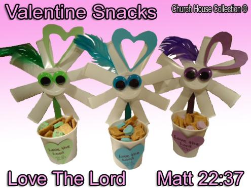 Valentine Snacks For Kids Love The Lord Sunday school