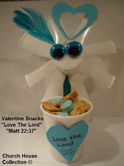 Valentine's Day Snacks for Sunday School