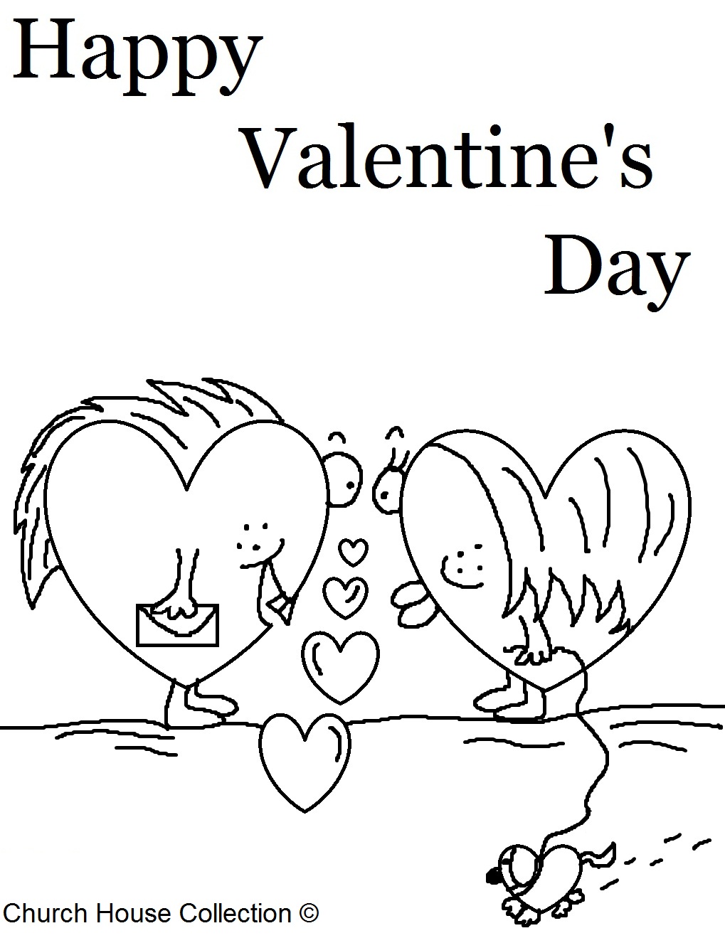 valentine coloring pages school family - photo #44