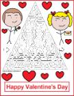 Valentine's Day mazes
