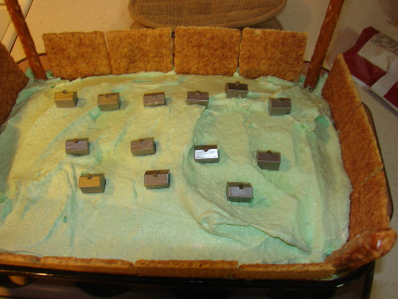 Walls of Jericho Cake