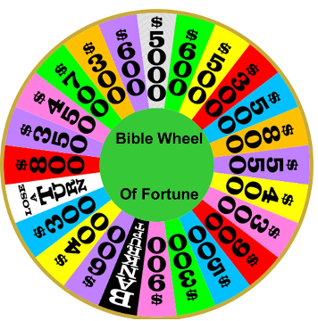 Bible Wheel Of Fortune Game