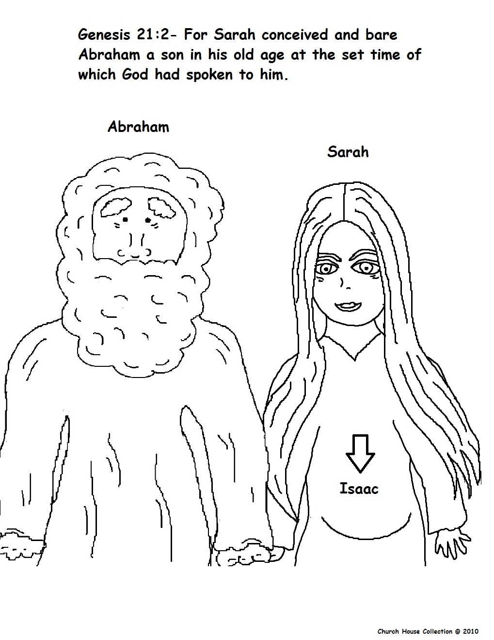 abraham coloring pages for sunday school - photo #19