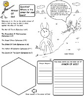 Armor of God worksheet