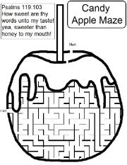 Candy Apple Maze