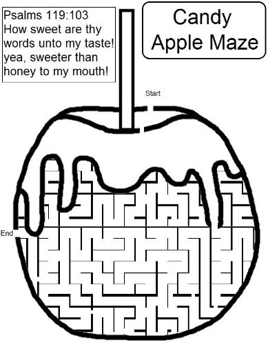 Candy Apple Maze