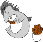 Fish and Loaves Clipart