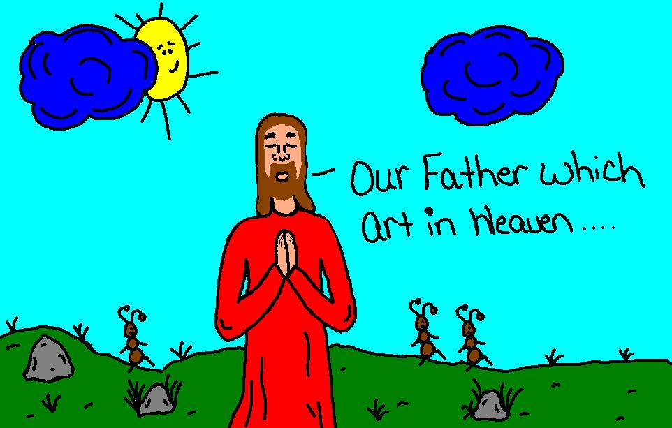 clipart jesus prayer - photo #14