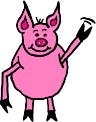 Pig Clipart- Animal Clipart