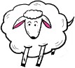 Sheep Clipart- Animal Clipart