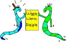 Worm Clipart- Animal Clipart